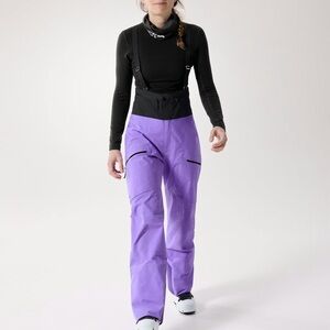 Arc'teryx Rush Bib Pant - Aster / Black